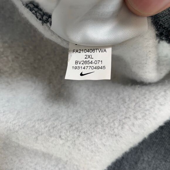 Nike Men's Sportswear Club Fleece Pullover Hoodie 2XL - Picture 7 of 9